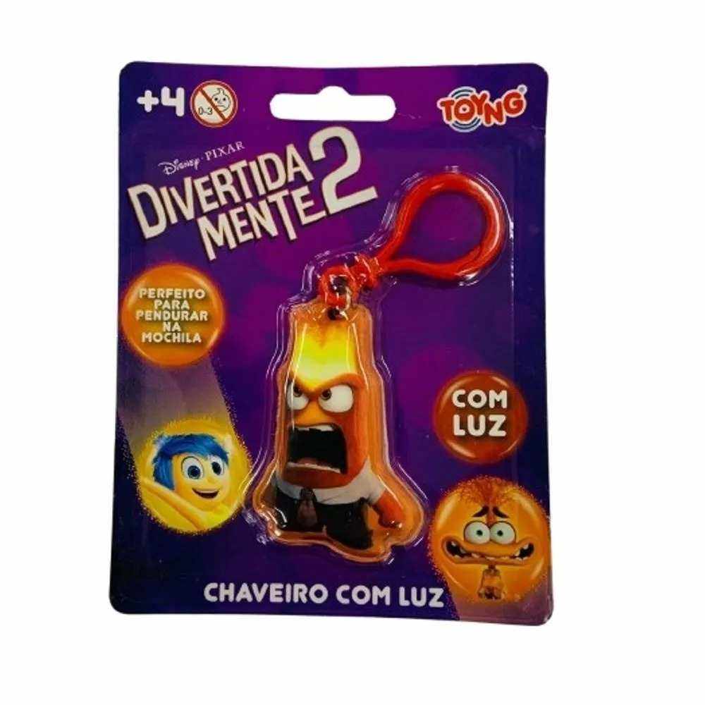 CHAVEIRO DIVERTIDAMENTE COM LUZ